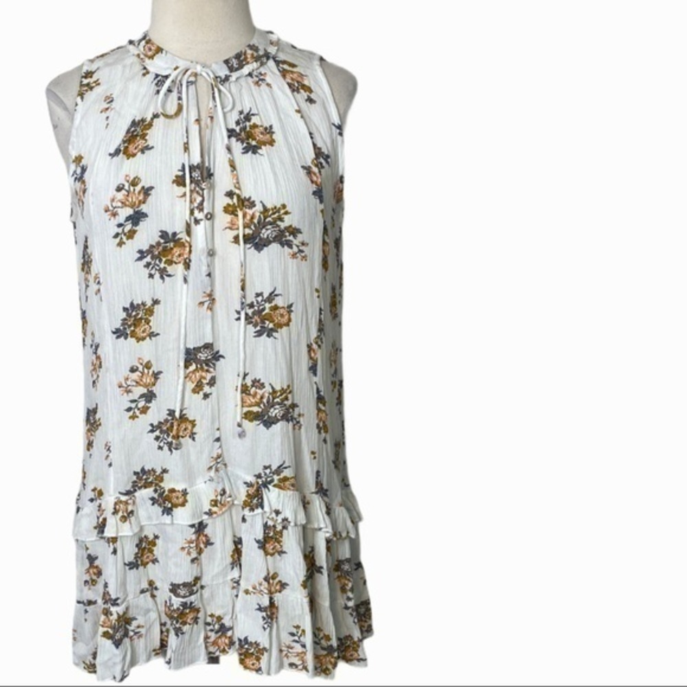 Hayden boho floral mini dress tunic
